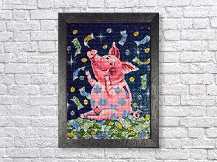 Алмазная вышивка «К богатству» — картинка 3