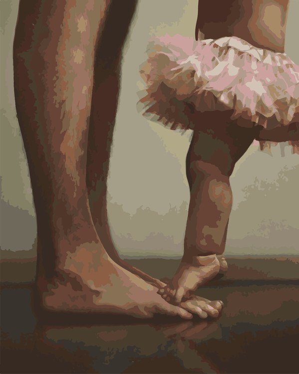 Картина по номерам «Первый танец»
