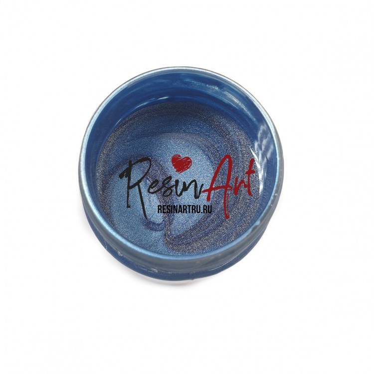 Жидкая поталь 40 мл - Синий, ResinArt — картинка 2