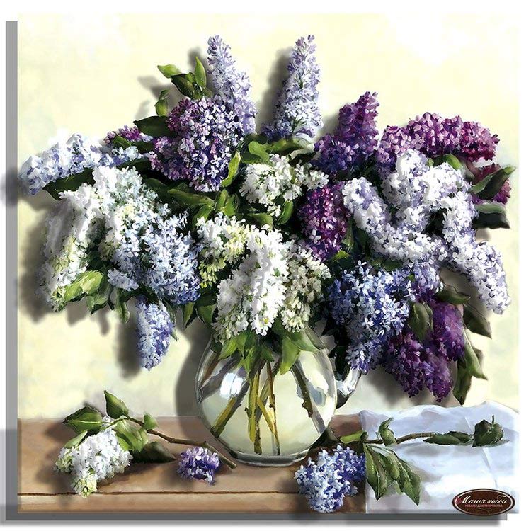 Набор папертоль «Сирень» 29x29 см — картинка 2