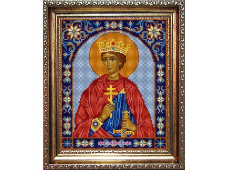 Рисунок на ткани «Св.Эдуард»