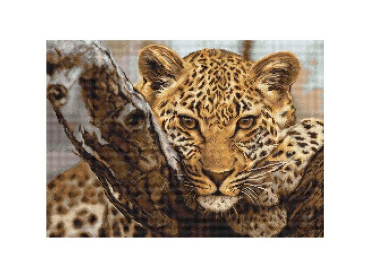 Набор для вышивания «Леопард»
