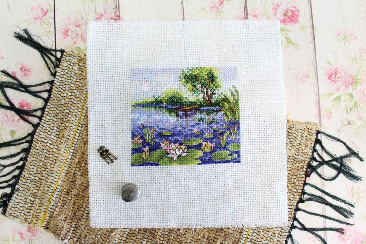 Набор для вышивания «Водяные лилии» — картинка 2