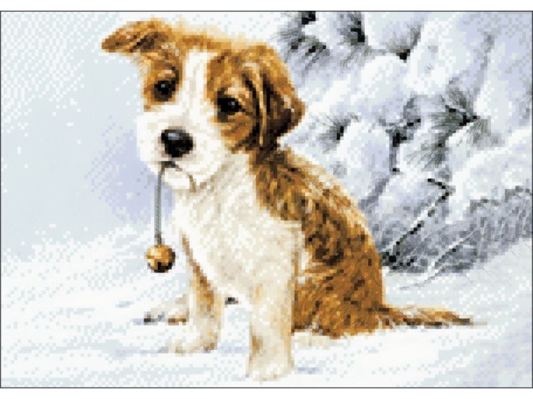 Алмазная вышивка «Бродяга» — картинка 2