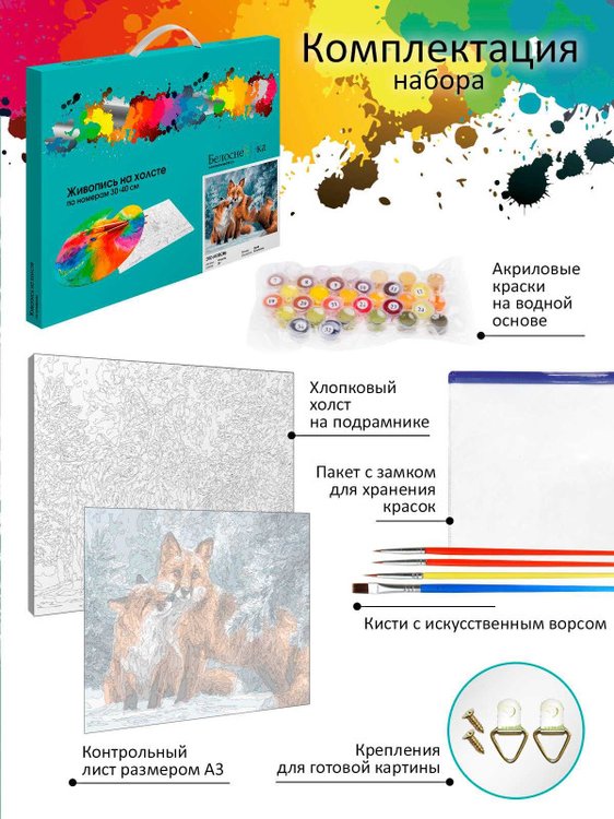 Картина по номерам «Это любовь» — картинка 4