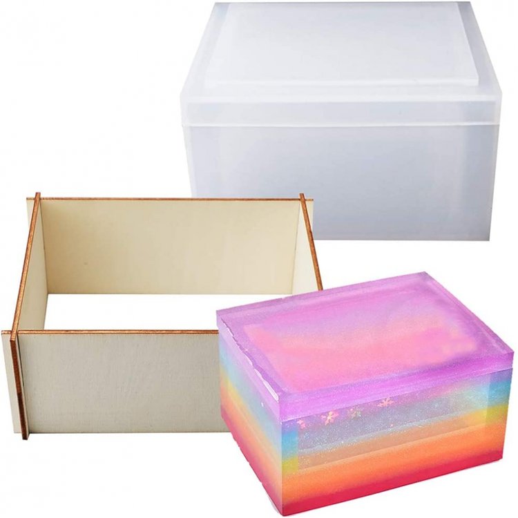 Силиконовый молд «Шкатулка», 13х10 см — картинка 6