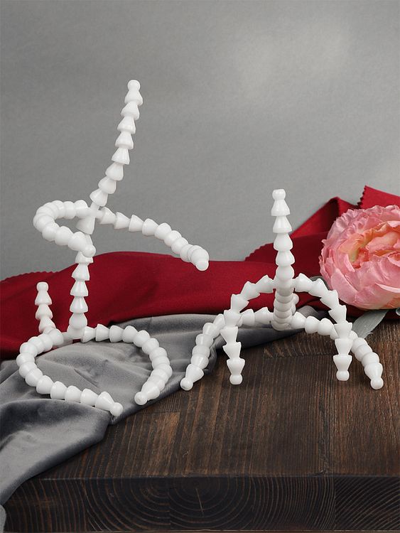 Скелет для игрушки с хвостом 32 см, TBY — картинка 6