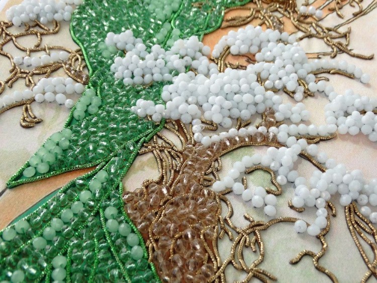 Набор вышивки хрустальными камнями «Зима» — картинка 7