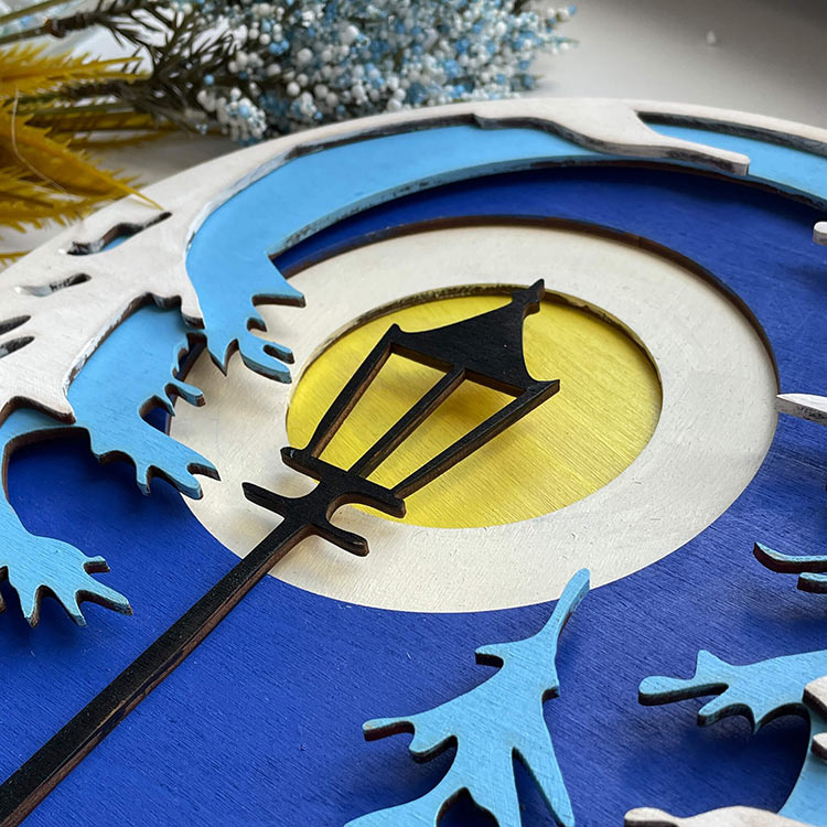 3D пазл-раскраска «Зимний пейзаж» — картинка 5