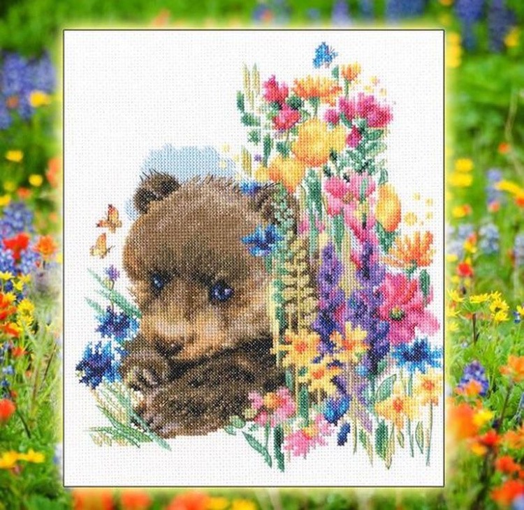 Набор для вышивания «Тот, кто любит цветы» — картинка 4