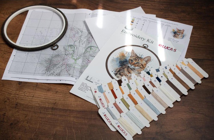 Набор для вышивания «Бенгальская кошка» — картинка 3