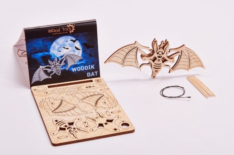 Конструктор из дерева «Вудик Летучая Мышь», Wood Trick — картинка 4