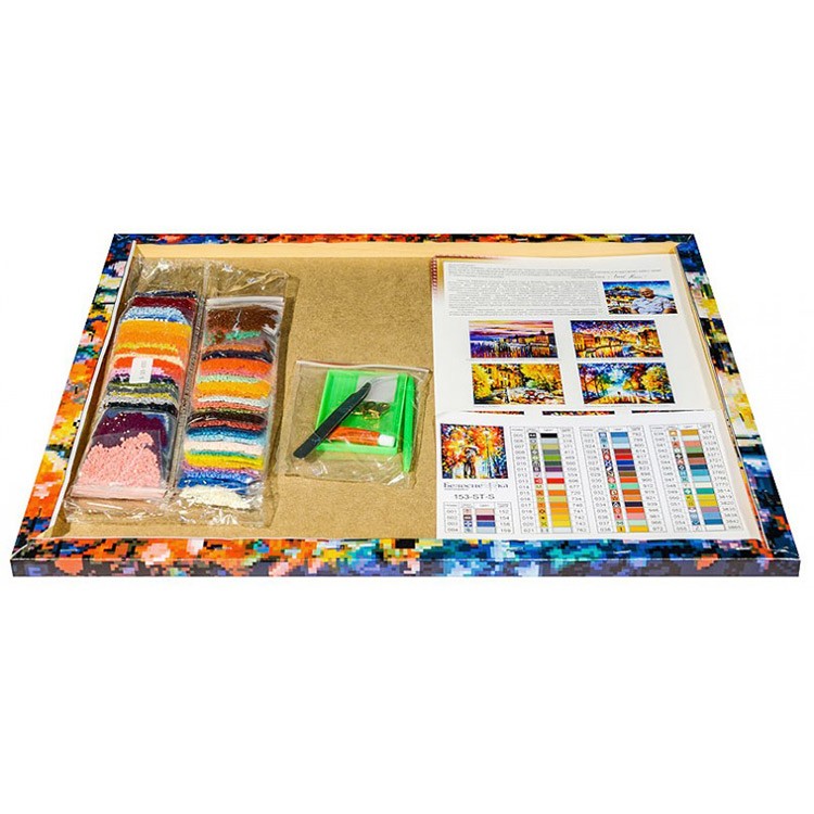 Алмазная вышивка «Осеннее свидание» — картинка 3