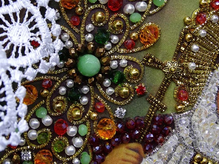 Набор вышивки хрустальными камнями «Святая Ольга» — картинка 5