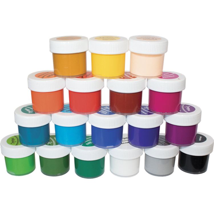 Гуашь Луч «Школа творчества», 18 цв. по 20 мл, без кисти — картинка 2