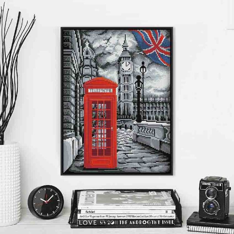 Алмазная вышивка «В Лондоне» — картинка 2
