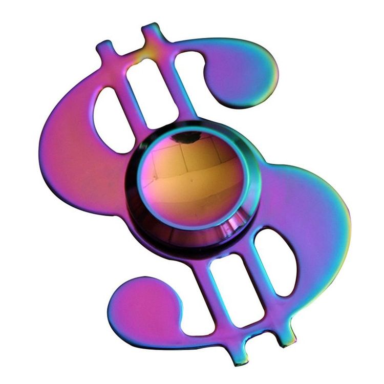 Спиннер «Доллар» металлический — картинка 3