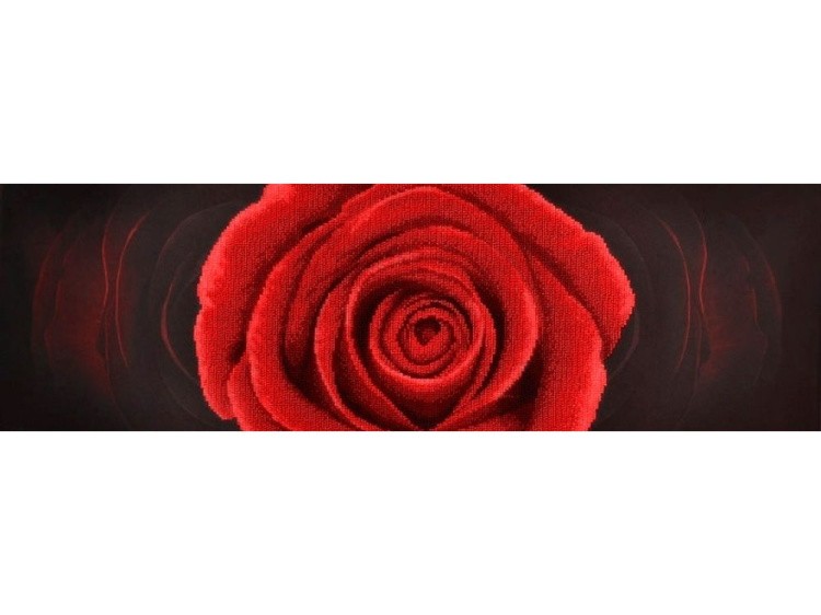 Набор вышивки бисером «Красная роза»