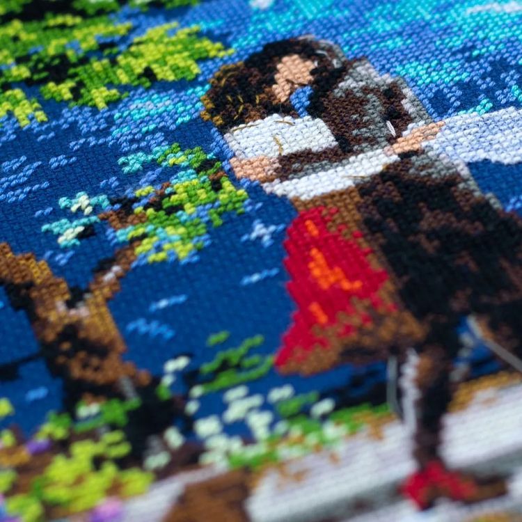 Набор для вышивания «Свидание в Лондоне» — картинка 4