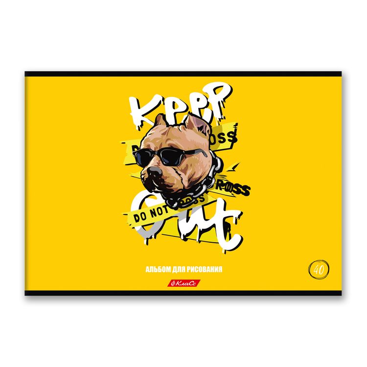 Альбом для рисования «Новый взгляд», 100 г/м2, A4, склейка с одной стороны, 4 альбома по 40 л., SVETOCH — картинка 4