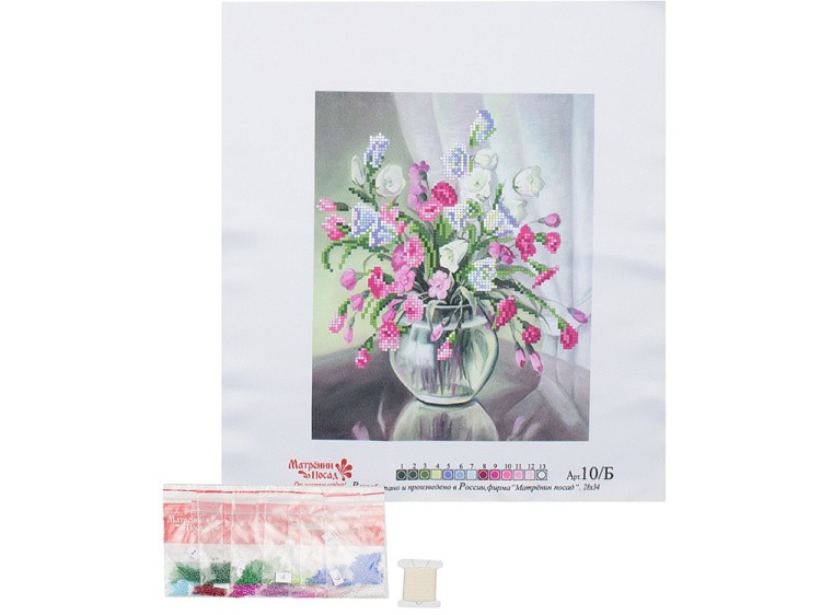 Набор вышивки бисером «Цветочный менуэт» — картинка 4
