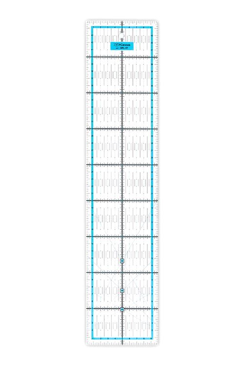 Линейка для пэчворка, 10x45 см, Gamma — картинка 2