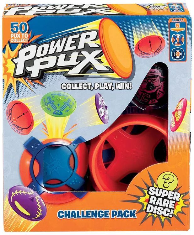 Фишки-флипы Power Pux с лончером Вызов друзьям — картинка 2