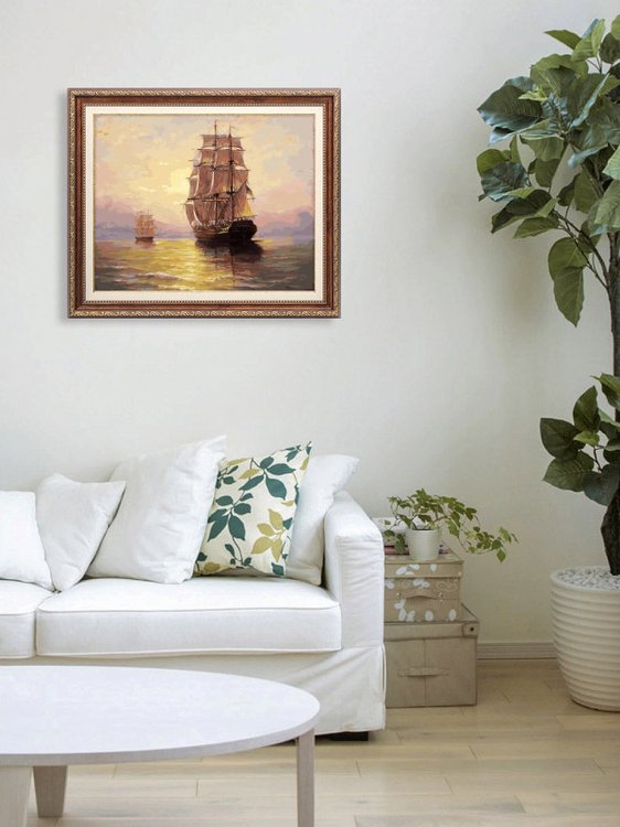 Картина по номерам «На водной глади» — картинка 7