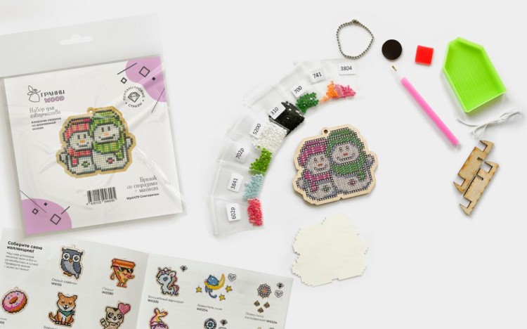 Подвеска «Снеговички» — картинка 2