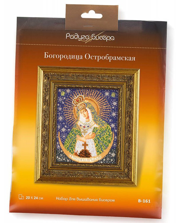 Набор вышивки бисером «Остробрамская Богородица» — картинка 2