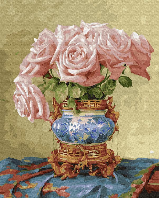 Картина по номерам «Бузин. Восточные розы»