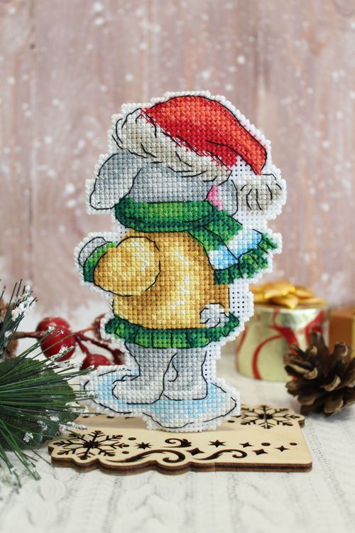 Набор для вышивания «Зайка с сердечком» — картинка 3