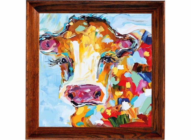 Открытка по номерам «Милка» — картинка 2