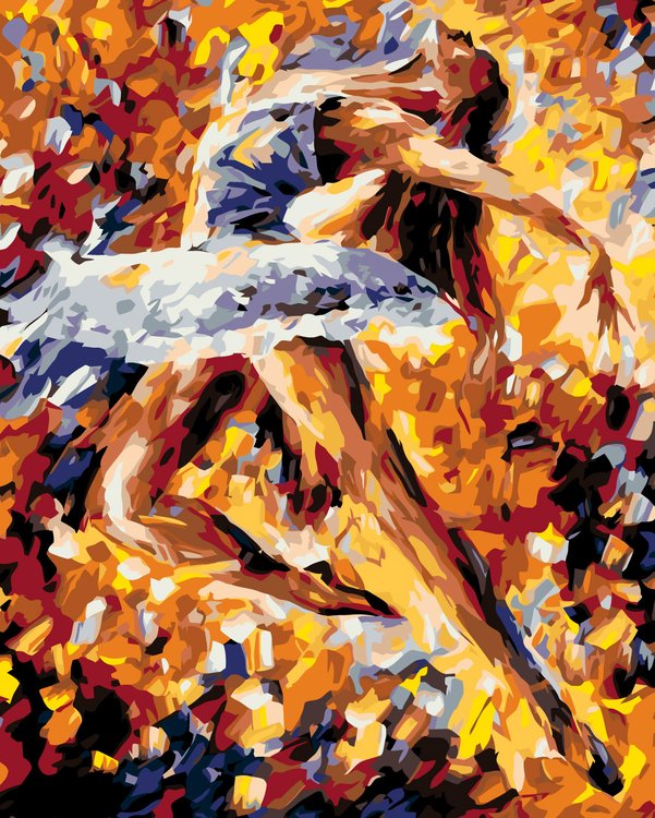 Картина по номерам «Танцевальный экстаз»