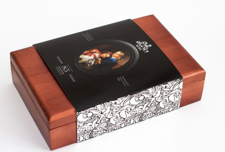 Деревянные пазлы DAVICI «Портрет детей художника Кузи и Маруси» — картинка 8