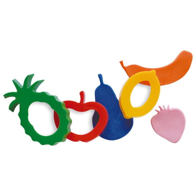 Пластилин на растительной основе «Огород» JOVI (Испания), 5 цветов, 20 предметов — картинка 4