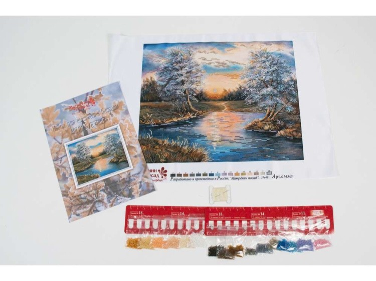 Набор вышивки бисером «Иней» — картинка 3