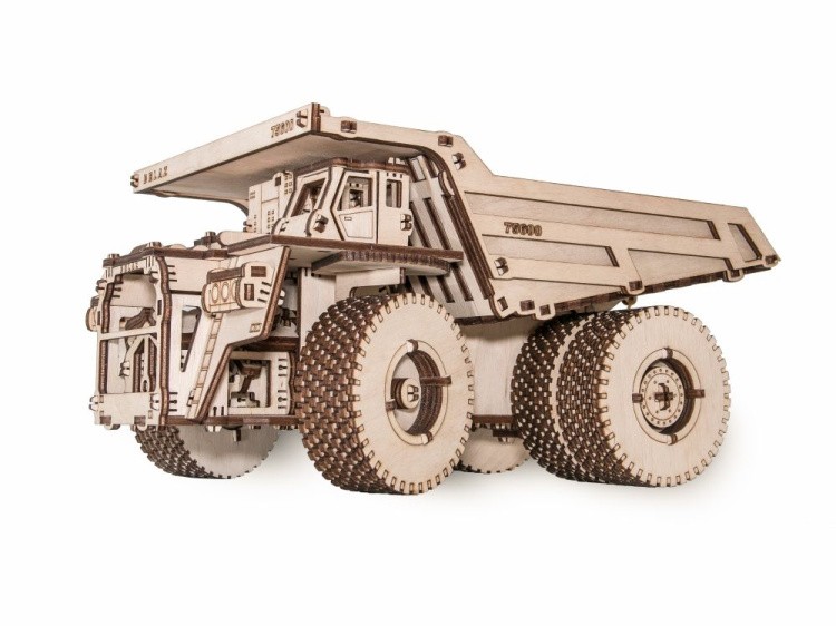 Конструктор из дерева «BELAZ 75600», Eco Wood Art — картинка 3