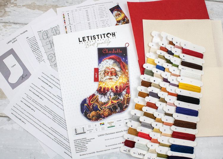 Набор для вышивания «Christmas miracle Stocking» — картинка 4