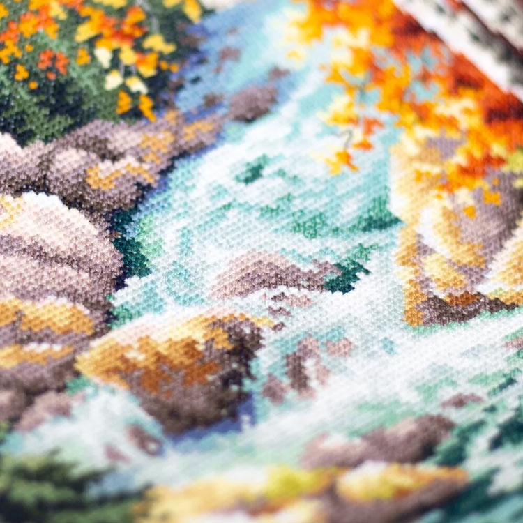 Набор для вышивания «Лесной ручей» — картинка 9