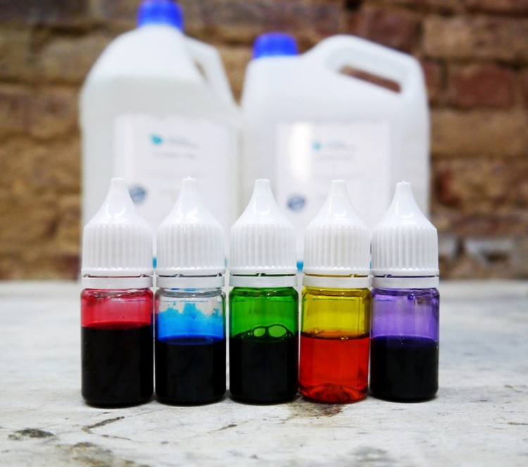 Прозрачный краситель для эпоксидной смолы синий 10 мл, Artline — картинка 3