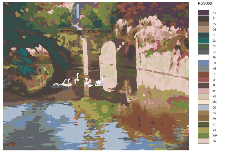 Картина по номерам «Летнее размышление» — картинка 2