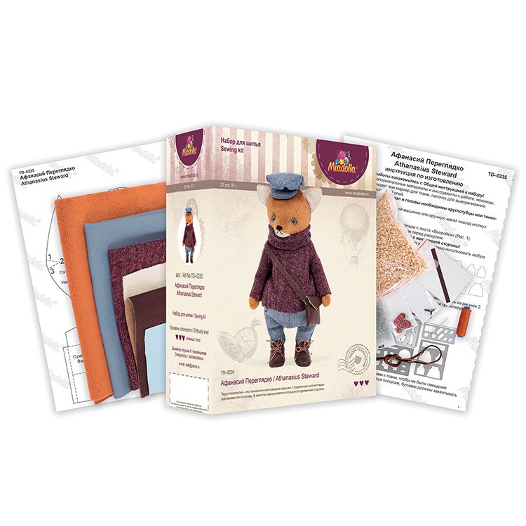 Набор для шитья «Афанасий Переглядко» — картинка 3
