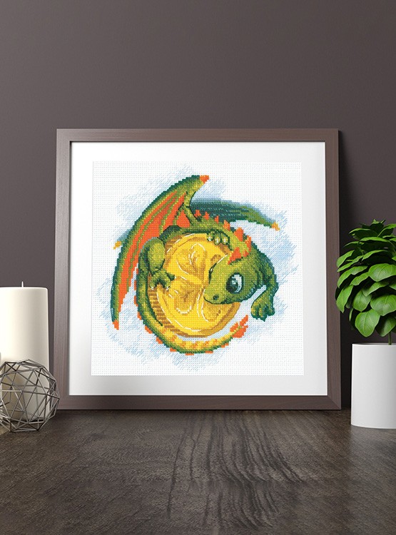 Набор для вышивания «Монетка на удачу» — картинка 8