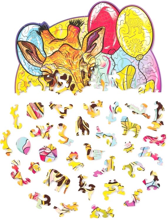 Деревянный пазл Wood Trick «Грациозный Жираф» — картинка 4