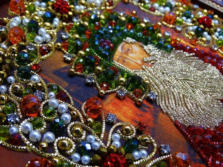 Набор вышивки хрустальными камнями «Святой Максим» — картинка 4