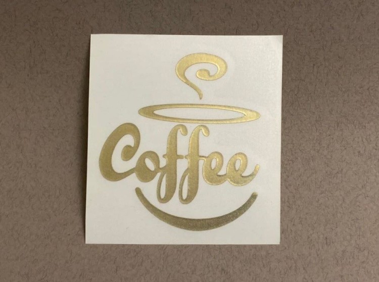 №22 Наклейка (золото) Sticker, Art Blong — картинка 2