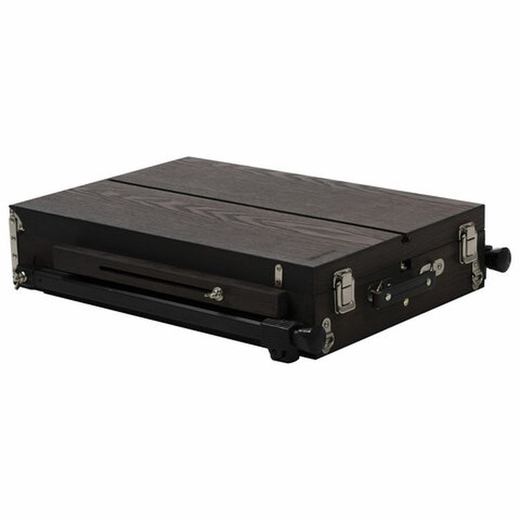 Этюдник-мольберт BRAUBERG ART PREMIERE, алюминиевые ножки, холст до 82 см, кофейный — картинка 3