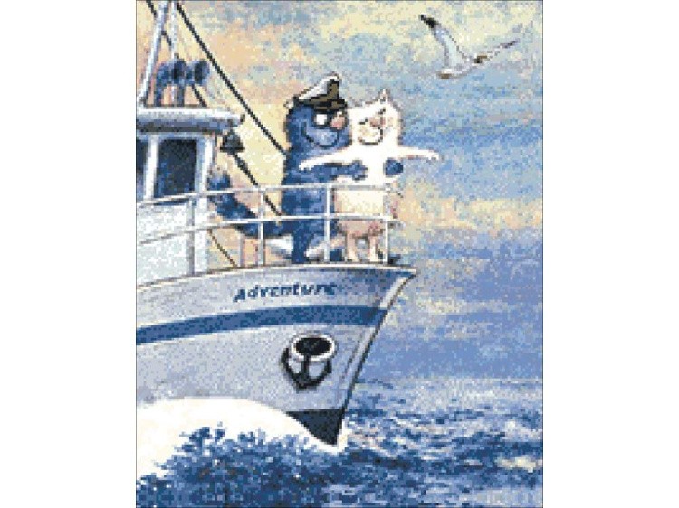 Алмазная вышивка «Морское приключение» — картинка 2