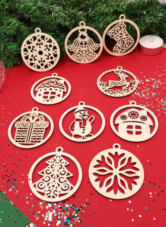 Набор новогодних украшений «Фигурки 1» — картинка 3